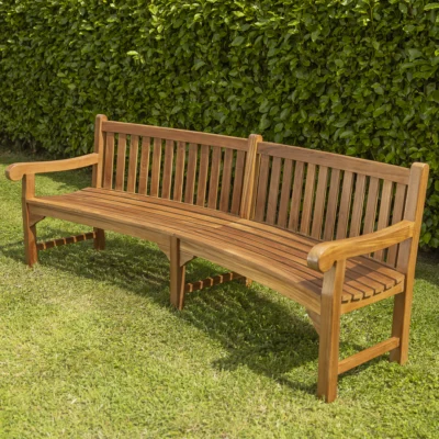 Atura Curved Garden Bench
