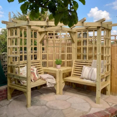 Hustyns Corner Arbour Seat