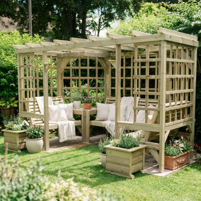 Hustyns Arbour Seat