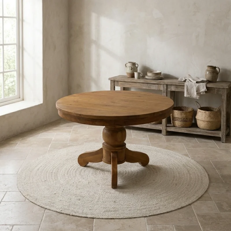 Country 4 Seater Dining Table