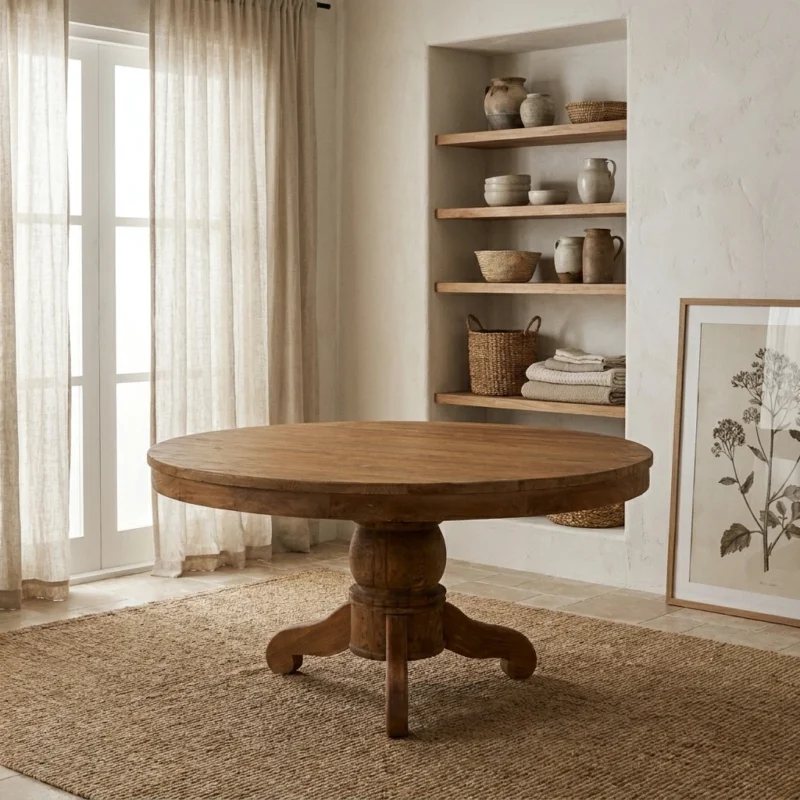 Country 6 Seater Dining Table