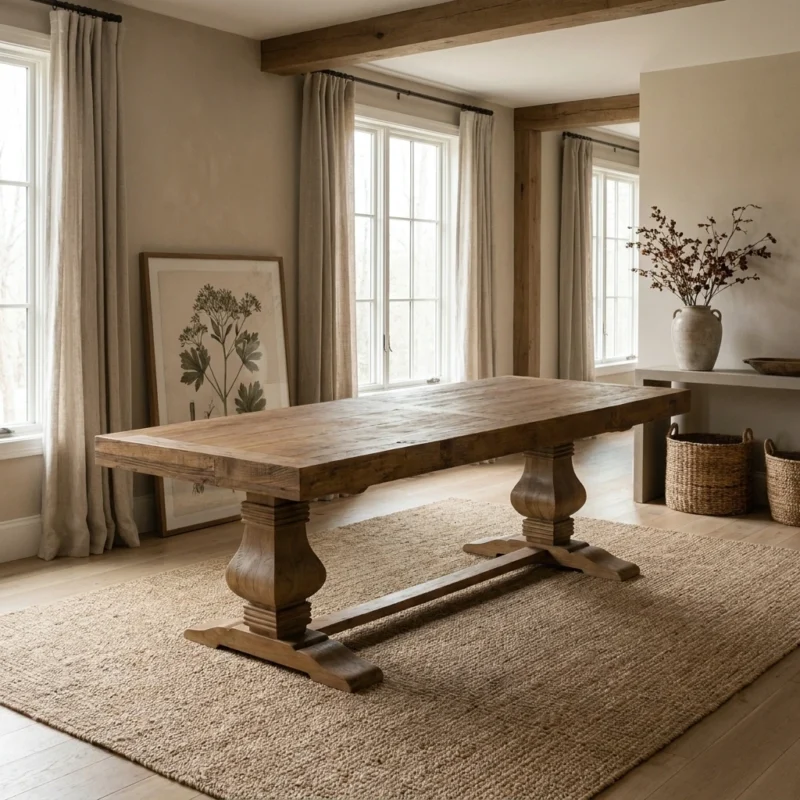 Emara 6 or 8 Seater Dining Table