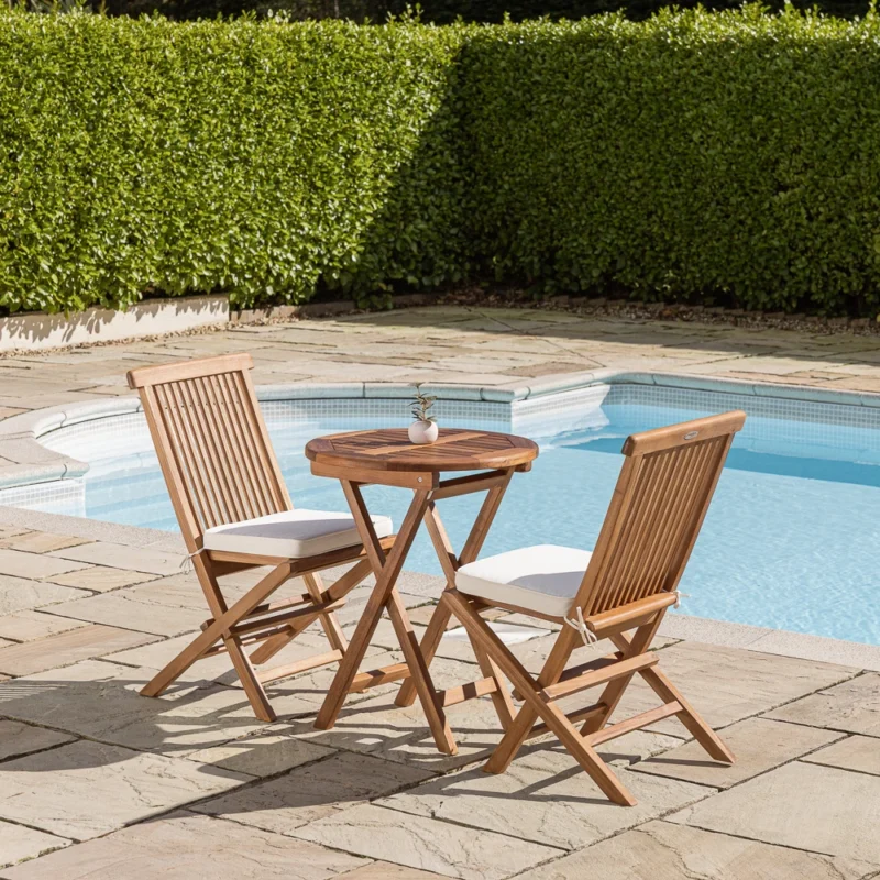 Halo Compact 2 Seater Dining Set with Cora Chairs
