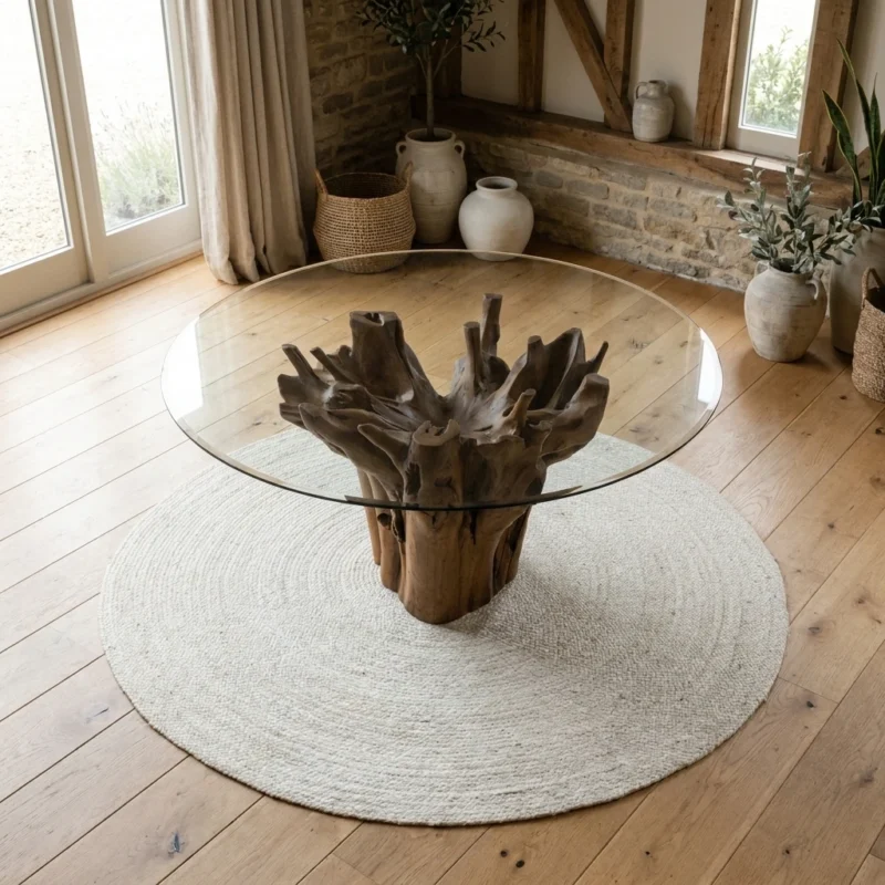 Hara 4 or 6 Seater Dining Table