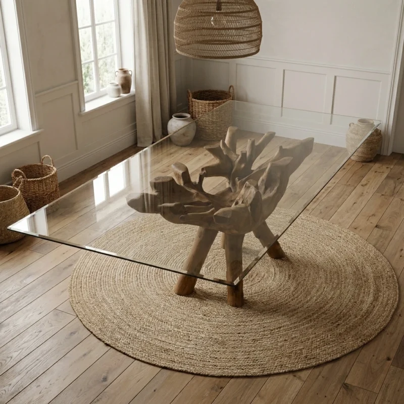 Hiloa 8 or 10 Seater Dining Table