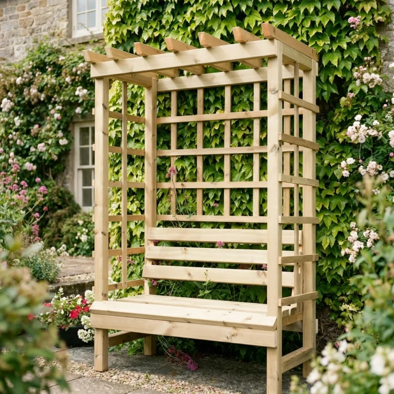 Fowey Arbour Seat