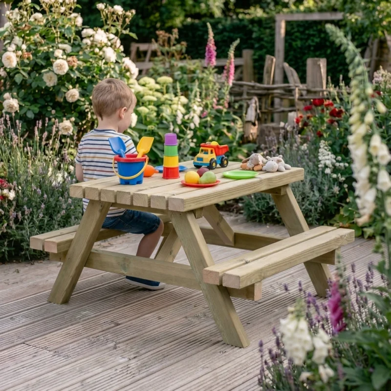 Fowey Children’s Picnic Bench