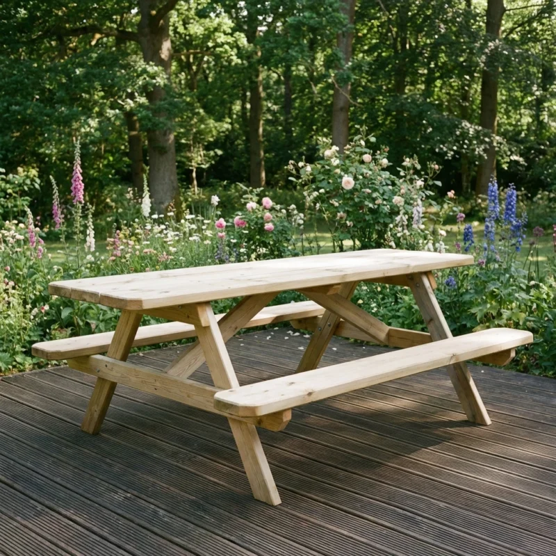 Fowey Disabled Access A-Frame Picnic Bench