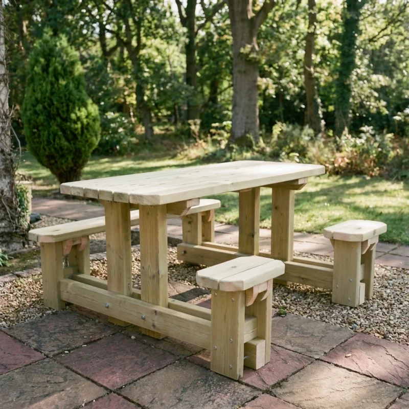 Fowey Disabled Access Picnic Bench