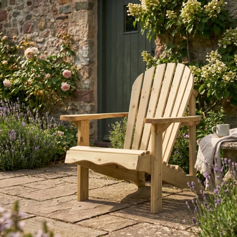 Idless Adirondack Lounger Chair