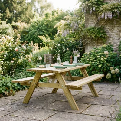 Idless Picnic Bench