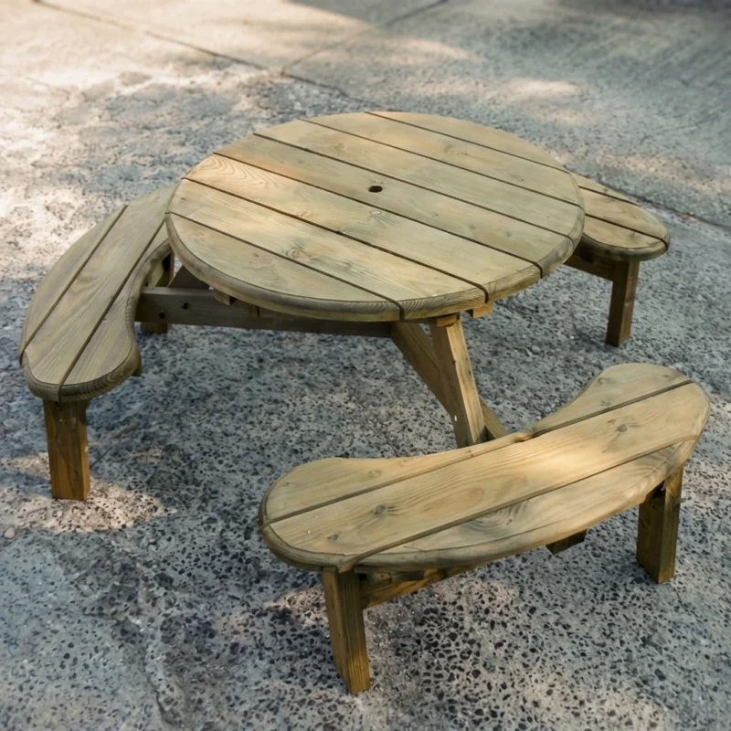 Kenwyn 6 Seater Picnic Bench