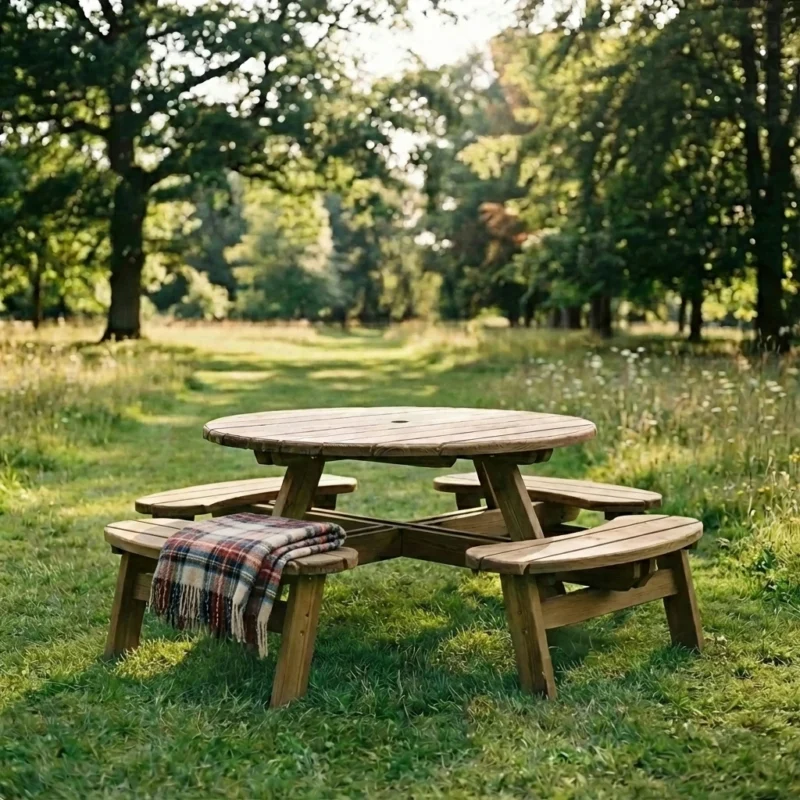 Kenwyn 8 Seater Picnic Bench
