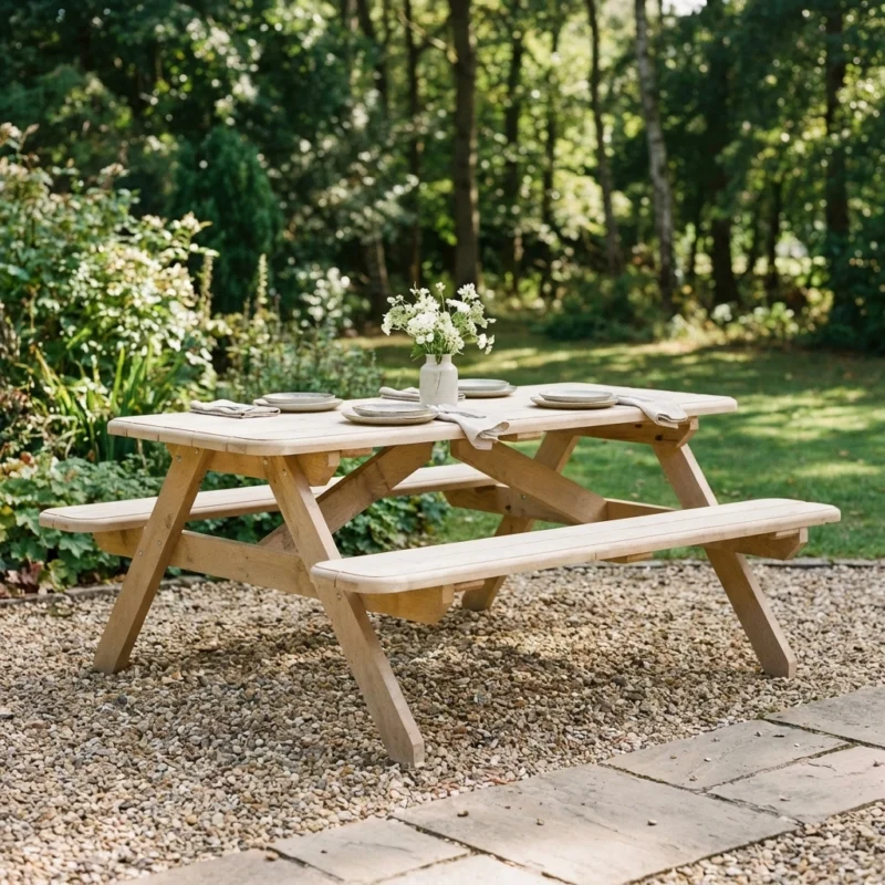 Kenwyn Oak Picnic Bench