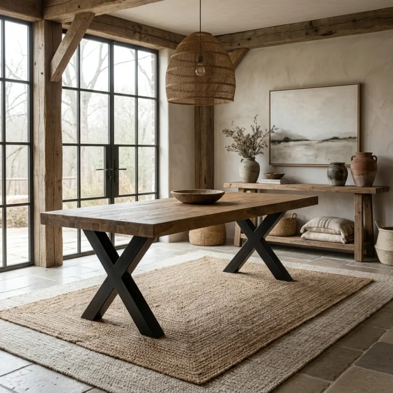 Urban Fusion 6 or 8 Seater Dining Table