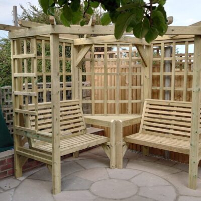 Hustyns Corner Arbour Seat