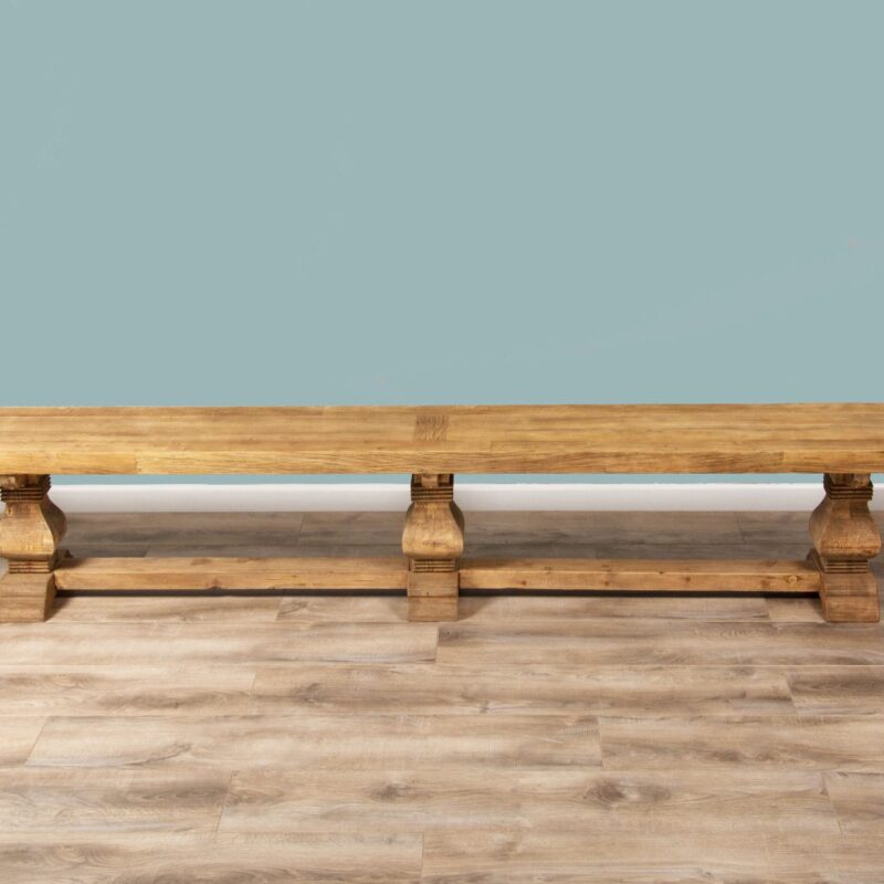 Emara 270cm Pedestal Dining Bench