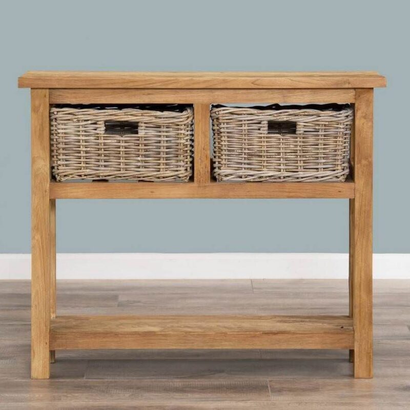 Elva 2 Basket Hall Table