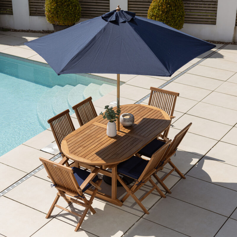 Holt 4 or 6 Seater Dining Set with Cora Chairs