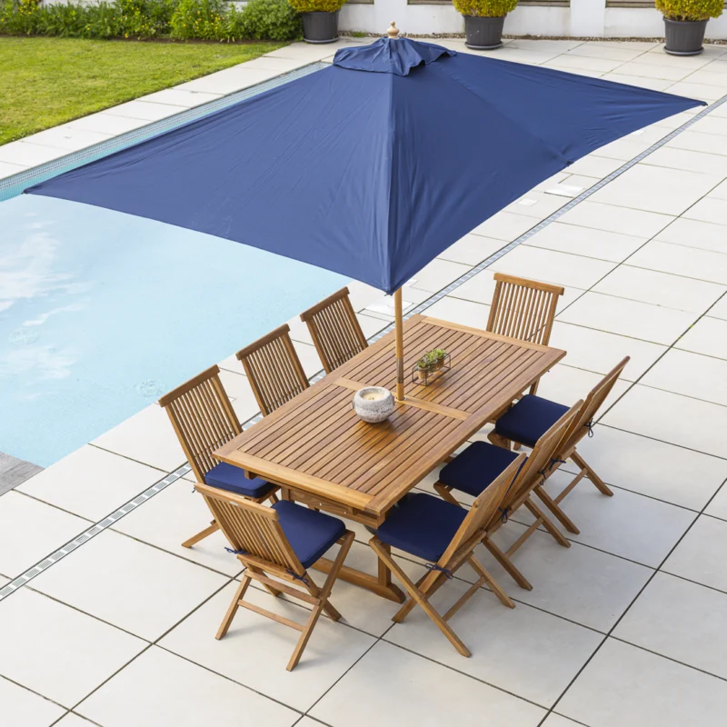 Lark 6 or 8 Seater Dining Set with Cora Chairs