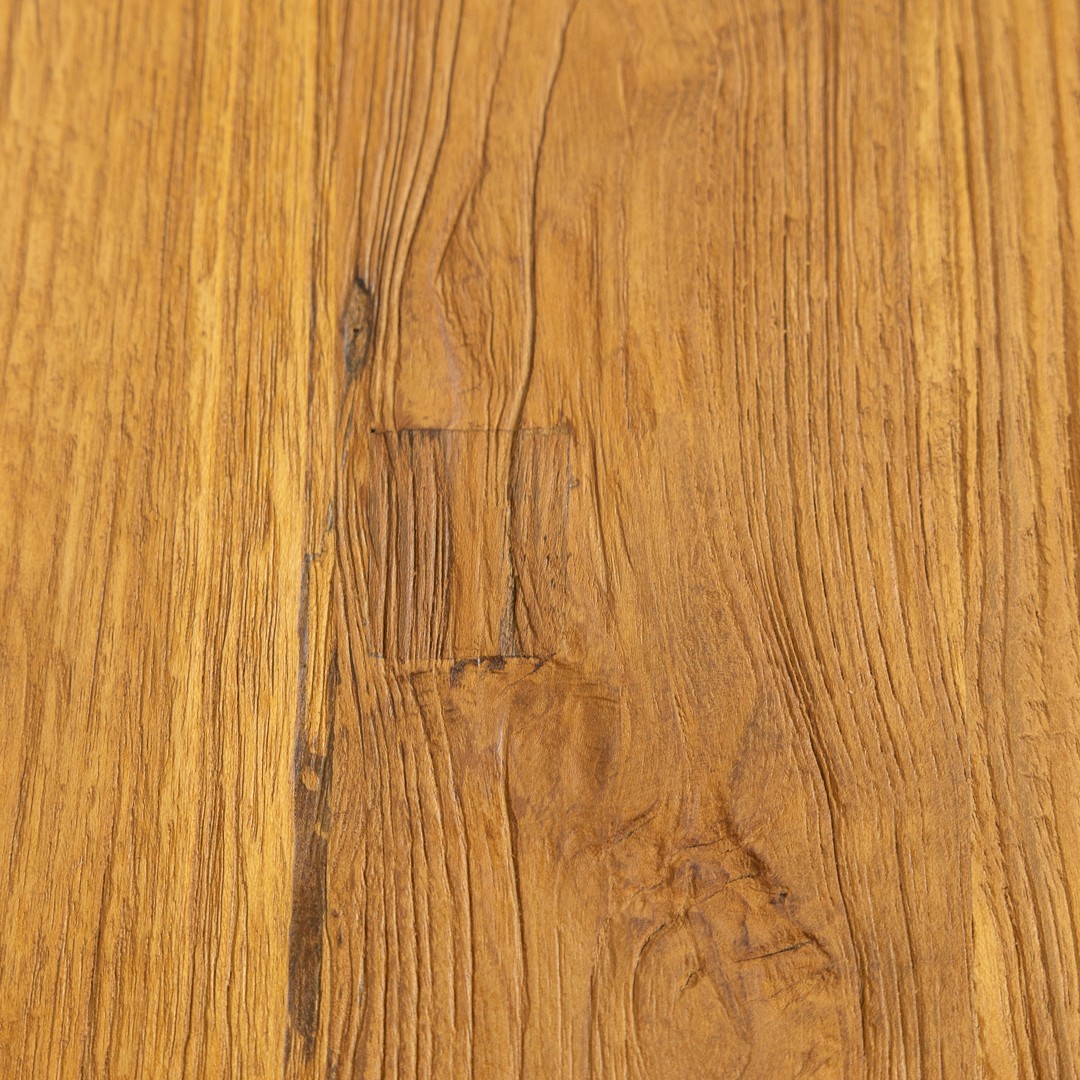 120cm x 60cm Reclaimed Teak Urban Fusion Nesting Coffee / Side Tables - Image 7