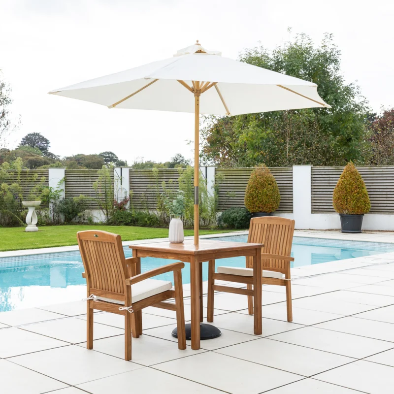 Rune 2 Seater Dining Set with Marley Chairs