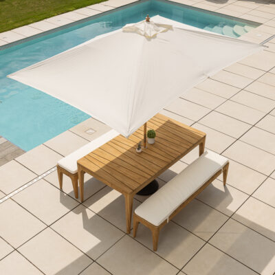 Oasis 6 Seater Bench Dining Set