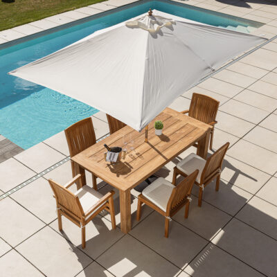 Onyx 4 or 6 Seater Dining Set with Marley Chairs