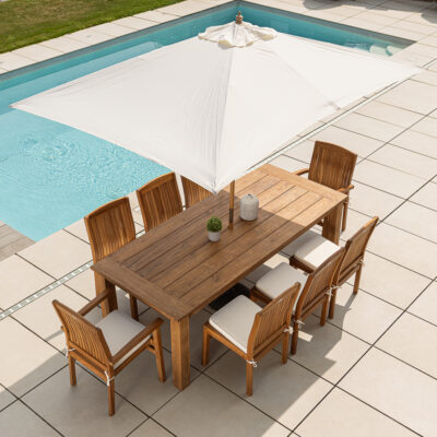 Onyx 6 or 8 Seater Dining Set with Marley Chairs