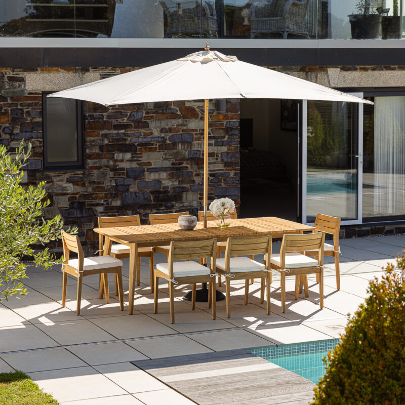 Savannah 6 or 8 Seater Dining Set with Savannah Chairs