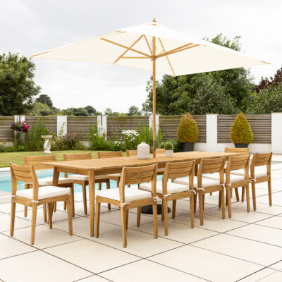 Savannah 10 or 12 Seater Dining Set with Savannah Chairs