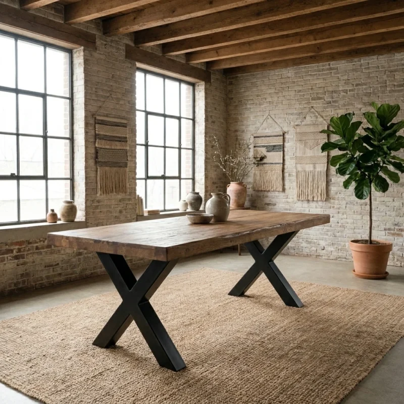 Urban Fusion 4 or 6 Seater Dining Table