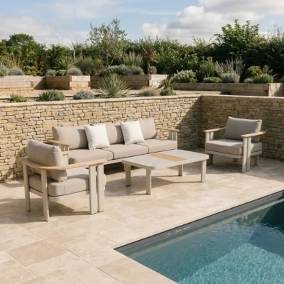 Avana Sofa Set – Latte