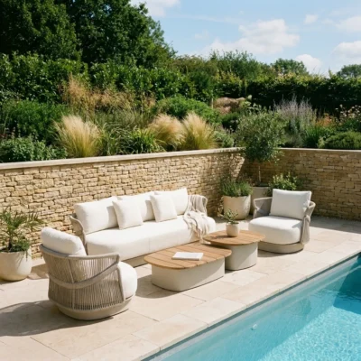 Dune Sofa Set – Premium Soft Bouclé
