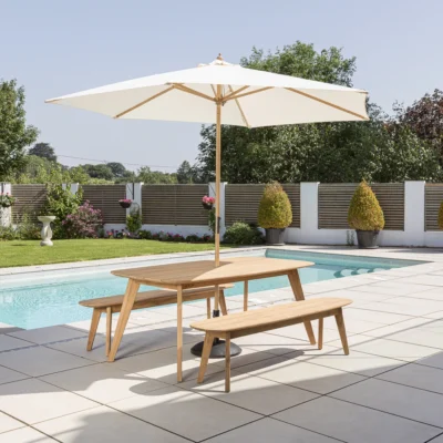 Arida 6 Seater Bench Dining Set